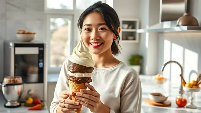 cara membuat es krim rumahan