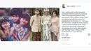 Amy, ibu tangguh yang mengurus tiga anaknya seorang diri sejak kepergian sang suami. Di akun Instagramnya, Amy mengunggah foto masa kecil ketiga buah hatinya yang dikolase dengan foto terbaru. Disertakan juga isi hati darinya. (Instagram/amy_r_qanita)