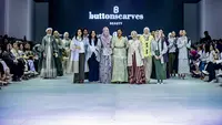 Buttonscarves Beauty sebagai Official Beauty Sponsor JFW 2024 menggandeng 4 brand modest wear di panggung JFW 2024 yang diberi tajuk Limitless Beauty. [Foto: Document/JFW]