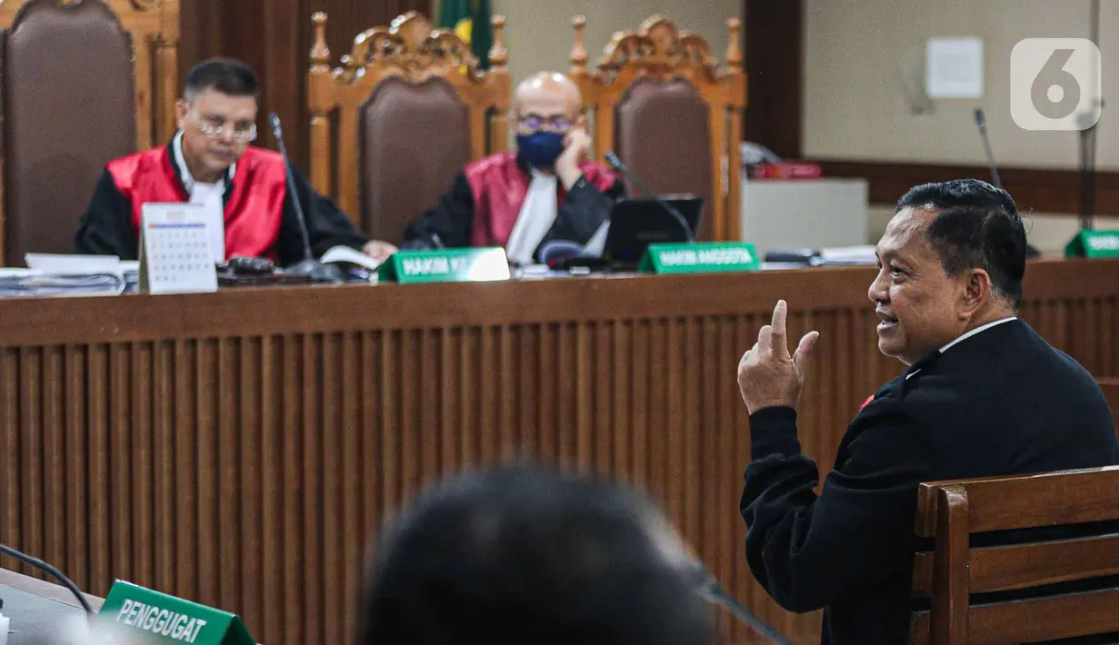 JPU KPK menghadirkan tiga orang saksi dalam kasus dugaan suap di lingkungan Basarnas. (Liputan6.com/Faizal Fanani)