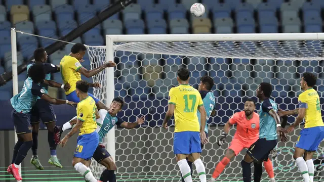 Copa America 2021 Brasil melawan Ekuador