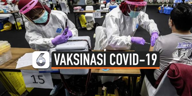 VIDEO: Warga Tolak Vaksinasi Covid-19 Bisa Didenda atau Bansos Disetop