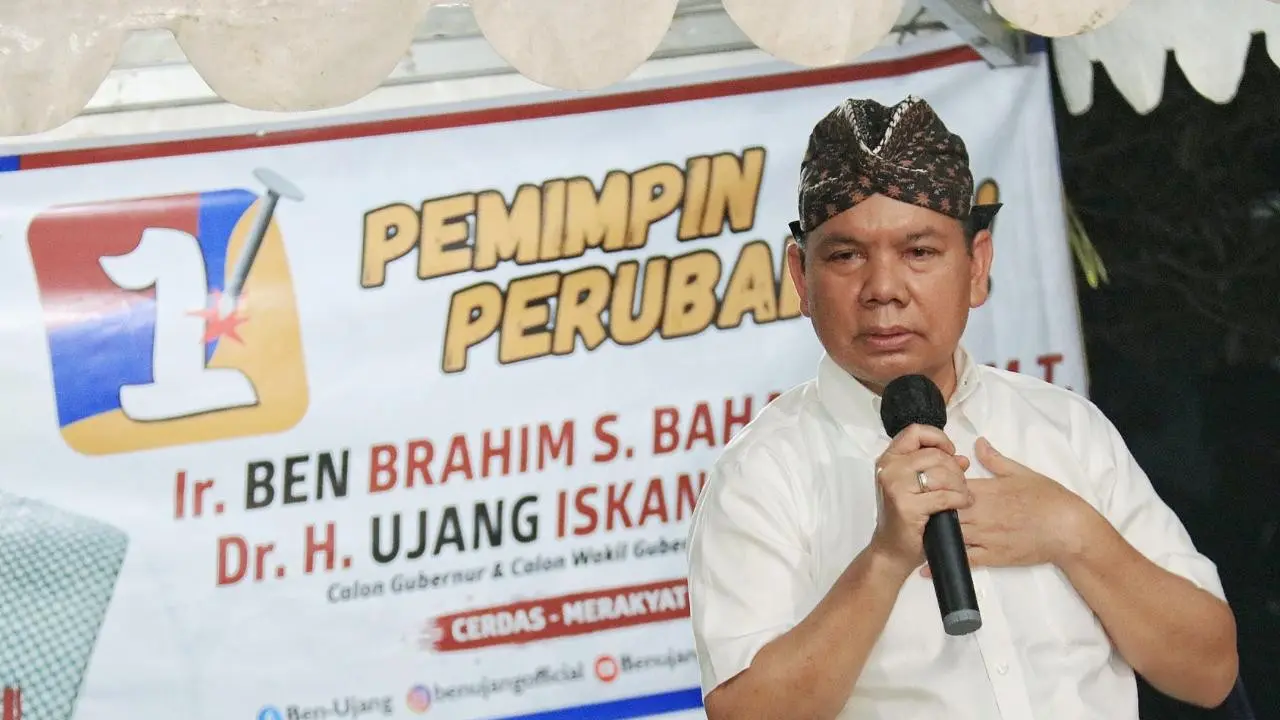 Calon Gubernur Kalimantan Tengah Ir Ben Brahim S Bahat