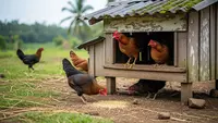 Punya Daya Tahan Tubuh Kuat, Ayam Kampung Jadi Pilihan Ternak Untung di Musim Hujan