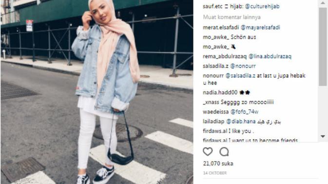 6200 Model Jaket Jeans Hijab Terbaik