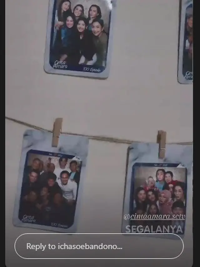 Hari terakhir Alyssa Soebandono di Lokasi Syuting Cinta Amara (Foto: Instagram/@ichasoebandono)