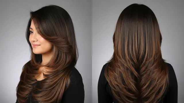 V-Cut Layers atau Layer Bentuk V