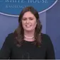 Sarah Sanders, Jubir Gedung Putih. Dok: White House