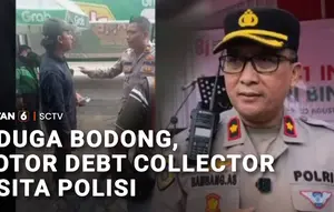 Diduga Bodong, Motor Debt Collector Disita Polisi