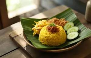 Resep Nasi Kuning Cokot Gurih yang Praktis untuk Bekal