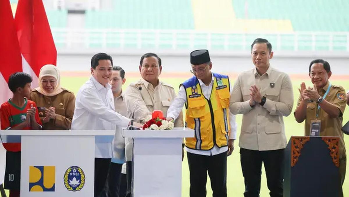 Usai Direnovasi, Presiden Prabowo Resmikan 17 Stadion Berstandar FIFA