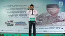  Ketua Umum PBNU KH Said Aqil Siradj memberikan sambutan pada acara Grand Launcing hari Santri 2017 di Jakarta, Kamis (10/8). Hari Santri 2017 yang jatuh pada tanggal 22 Oktober akan mengusung tema Santri Mandiri, NKRI Hebat. (Liputan6.com/Johan Tallo)