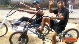 Citizen6, Pagar Alam: Hobi bersepeda juga menjangkit sebagian besar warga Pagar Alam, Sumatera Selatan. Uniknya sepeda yang dipergunakan merupakan hasil modifikasi dari sepeda-sepeda bekas. (Pengirim: Tendi Besemah)