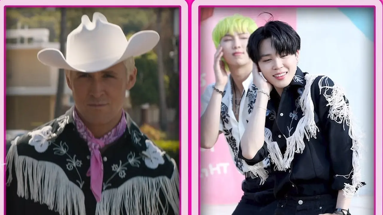 Ryan Gosling Akui Kalah Stylish dari Jimin BTS Saat Kenakan Baju Koboi di Barbie Movie