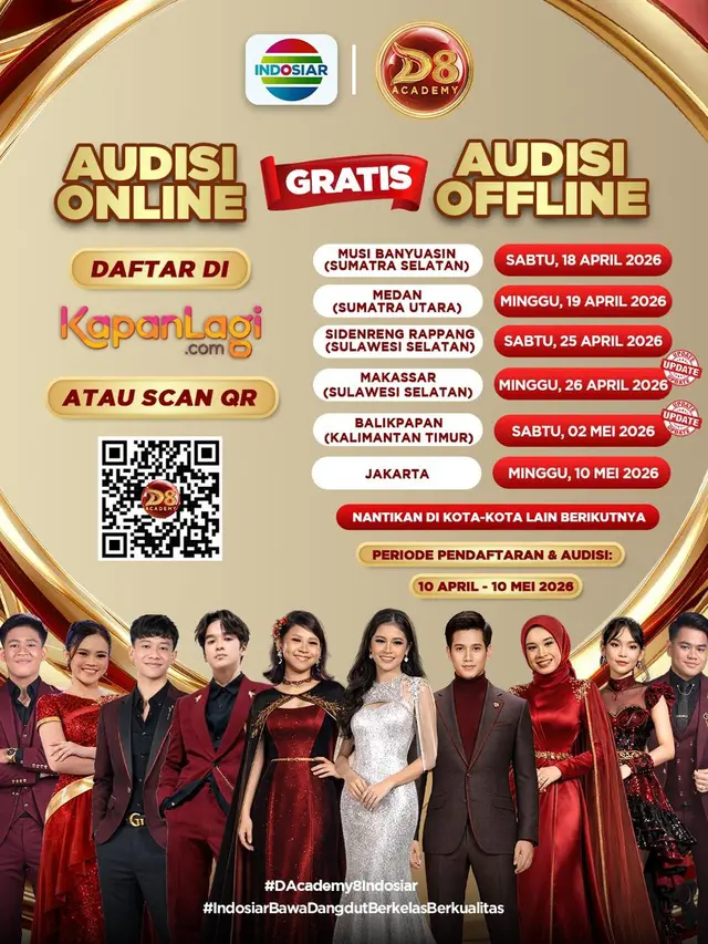 Audisi D’Academy 8 Indosiar