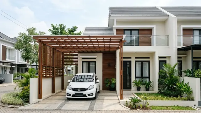 Pergola Kayu