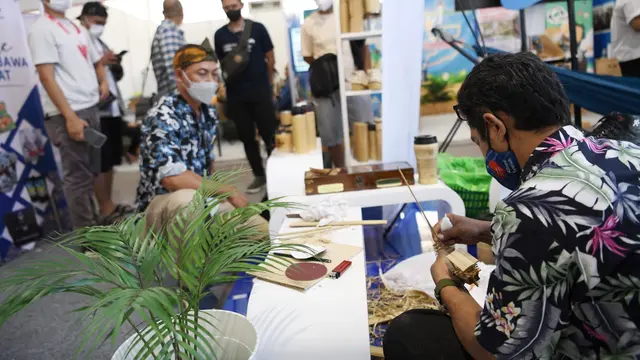 Sejumlah Produk Pesantren dan UMKM Jabar Ludes Terjual di Mandalika Experience Expo 2022