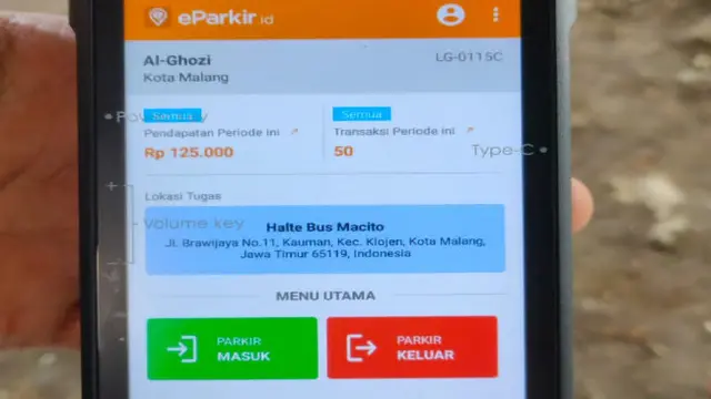 Pemkot Malang Uji Coba Parkir Elektronik Berbasis Android