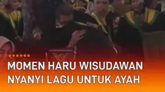 Sebuah momen haru terjadi di sebuah wisuda sebuah perguruan tinggi. Seorang wisudawan tampil di panggung menyanyikan lagu 'Ayah' milik Seventeen. Ia turun dari panggung untuk menghampiri ayahnya yang didorong dengan kursi roda.