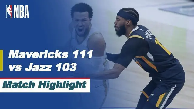 VIDEO: Highlights NBA, Utah Jazz Ditundukkan Dallas Mavericks 103-111