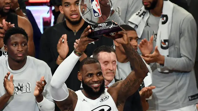 LeBron James Terpilih Sebagai MVP NBA All-Star 2018