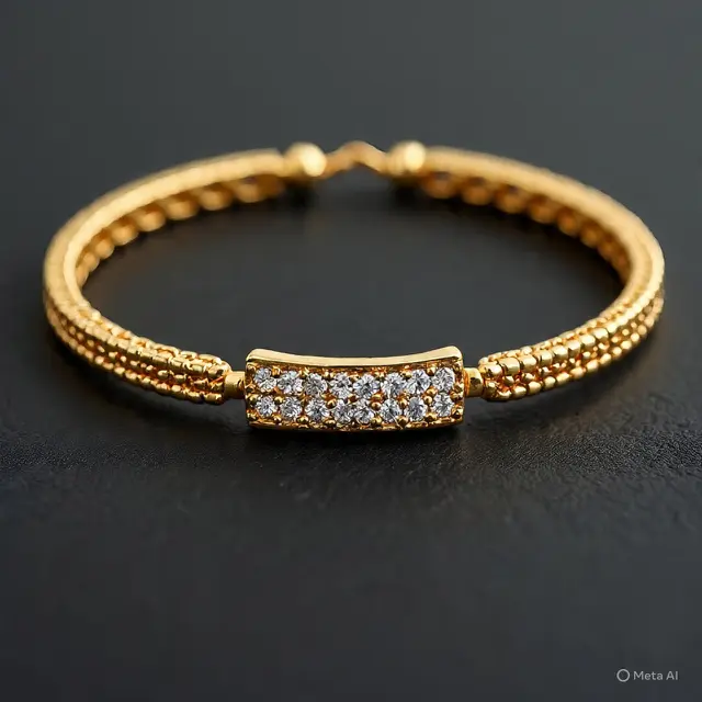 Model Gelang Emas 3 Mayam Terbaru