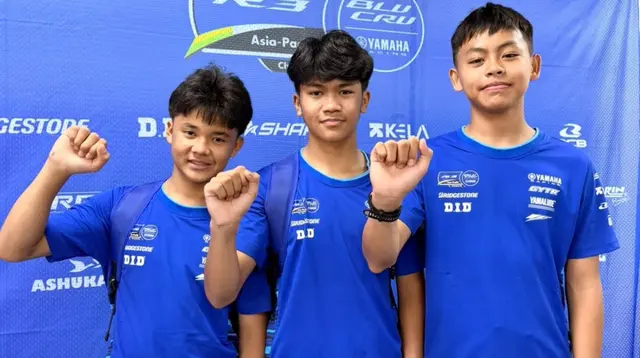 Yamaha Turunkan 3 Pembalap Indonesia di Mandalika, Kejar Prestasi di R3 BLU CRU Asia-Pacific
