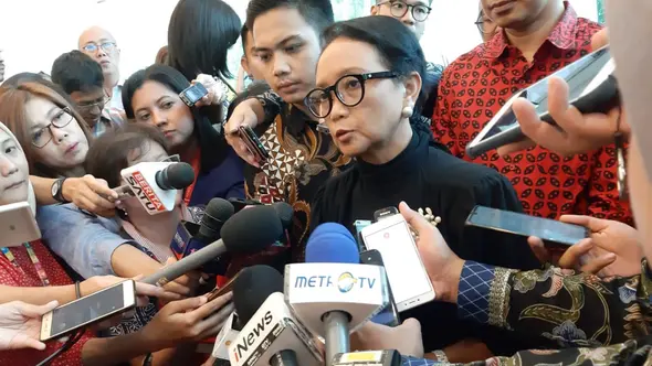Menlu RI Retno Marsudi. (Tommy Kurnia/Liputan6.com)