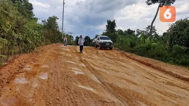 Pembukaan akses jalan di pedalaman kalimantan
