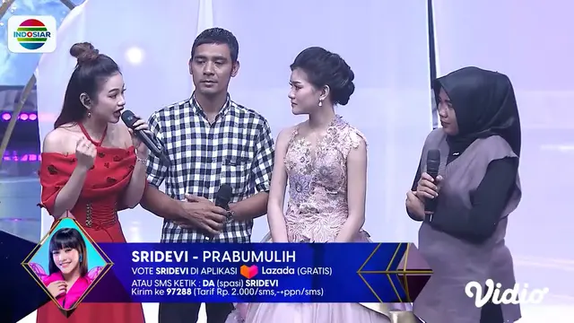 Sridevi (Prabumulih) D'Academy 5 Bermimpi Bisa Menjadi Seperti Lady Rara