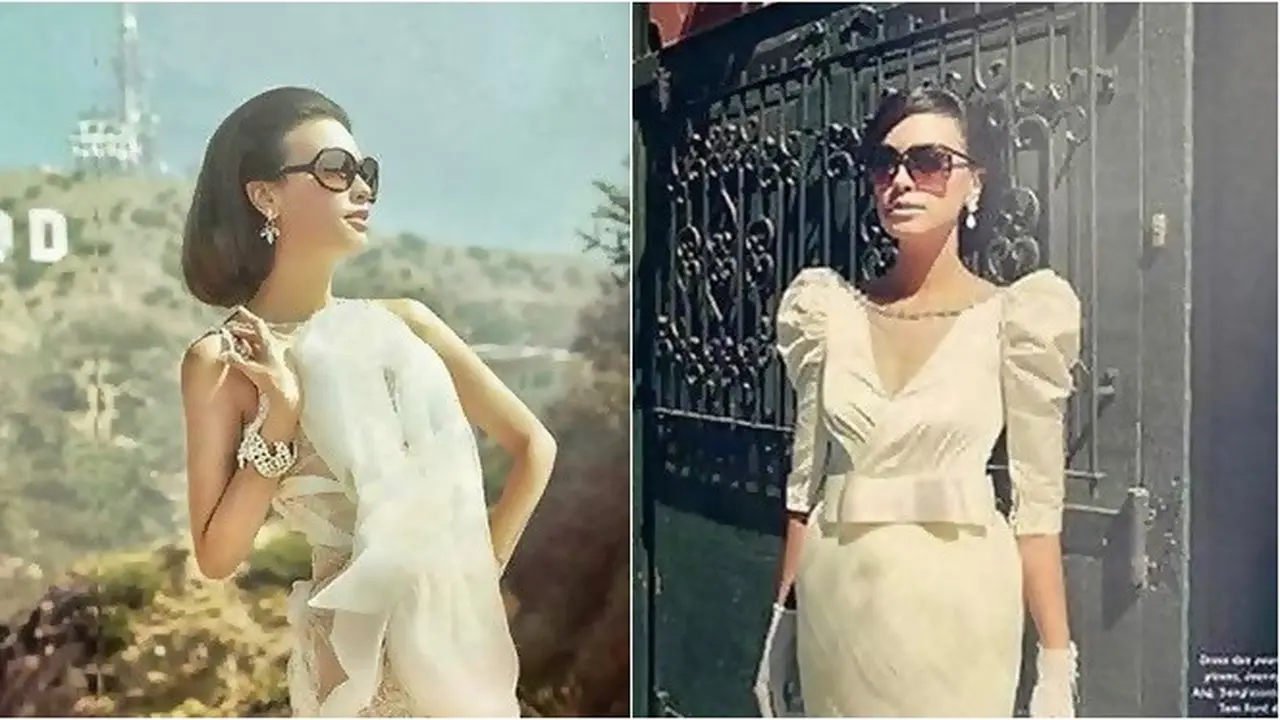 7 Potret Lawas Sophia Latjuba Jadi Model di Los Angeles