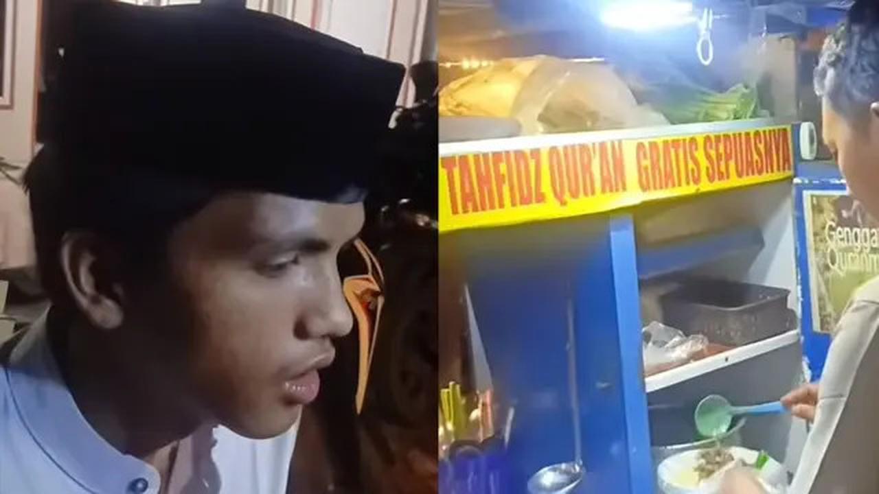 Kisah Haru Pedagang Mi Ayam yang Gratiskan Hafiz Al-Quran Dapat Hadiah Gratis Umrah