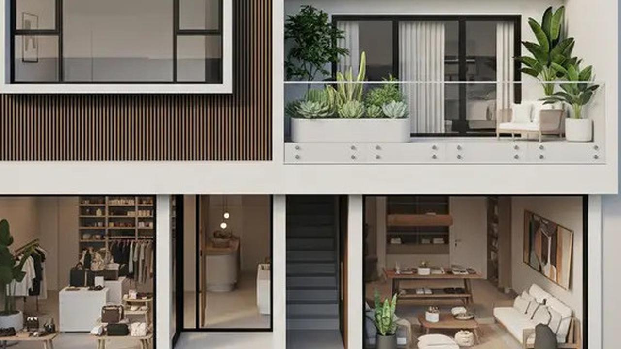 7 Desain Rumah 2 Lantai Minimalis dengan Lantai Bawah untuk Usaha, Bangun Rumah & Toko Sekaligus