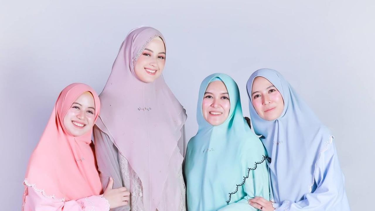 7 Potret Kimberly Ryder Jadi Model Busana Muslim, Cantik Kenakan Hijab Syar'i