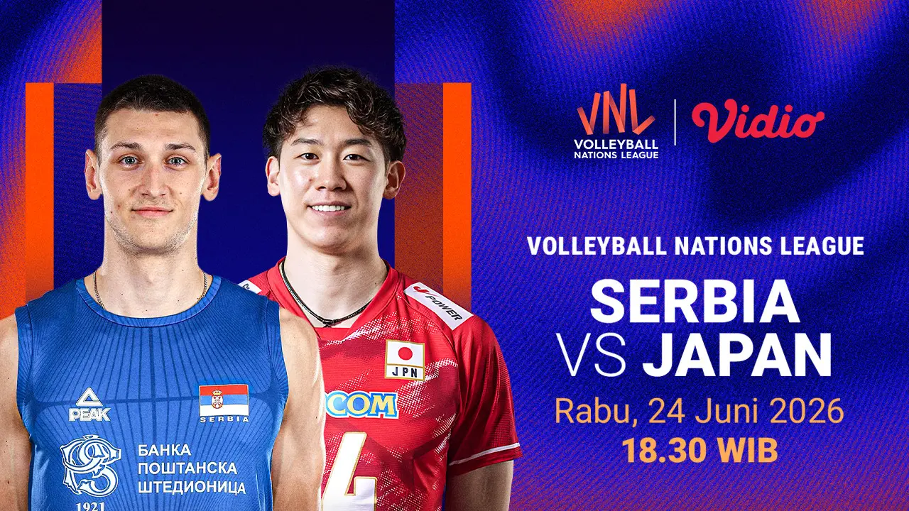 Volleyball Nations League (VNL) - Serbia vs Japan