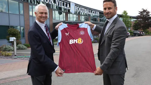 Jersey baru Aston Villa musim 2023/2024