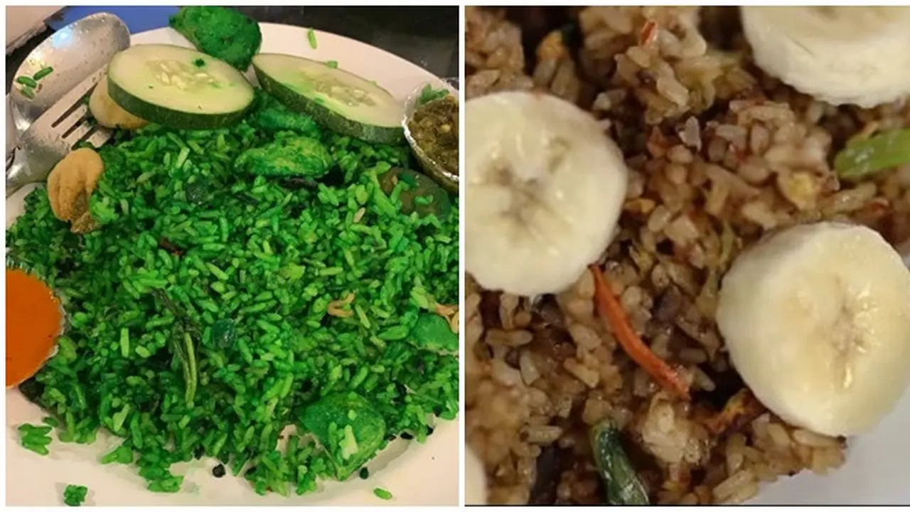 5 Potret Nasi Goreng Ini Anti-mainstream, Nyeleneh Bikin Tepuk Jidat