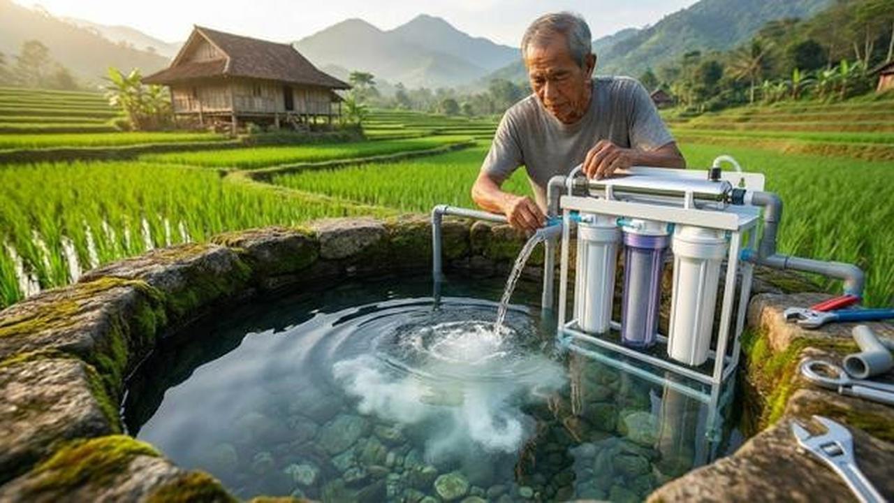 Cara Jernihkan Air Sumur jadi Sebening Kaca, Mudah dan Cepat