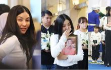 Tidak Bisa Menahan Air Mata, Sarwendah Menangis Pegang Foto Mendiang Ayah saat Prosesi Kremasi
