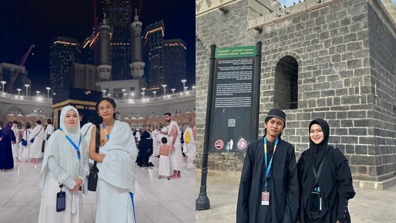 7 Momen Fajar Sadboy Umrah Bareng Manajer, Disebut Semakin Populer