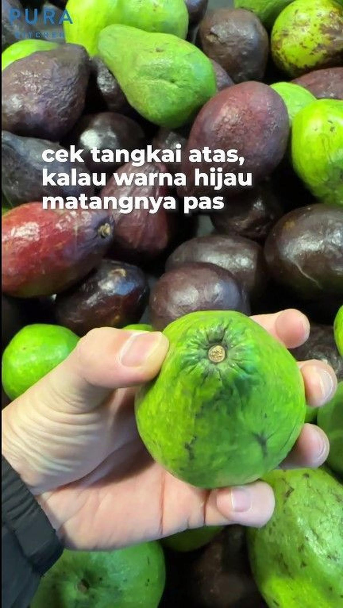Bagian Tangkai Masih Berwarna Hijau
