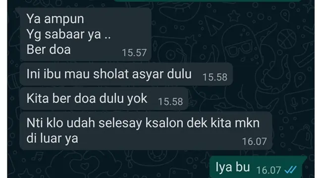 6 Chat Ibu Beri Nasihat ke Anak Ini Bikin Senyum Lebar