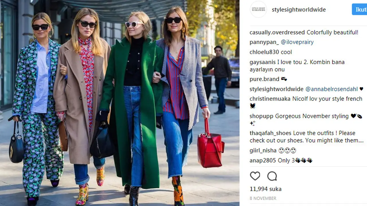 Inspirasi Fashion, Tampil Kompak Bergaya Bersama Girl Squad
