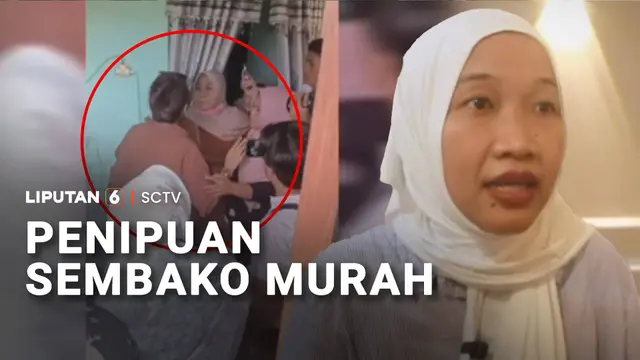 Rugi Ratusan Juta, Sejumlah Wanita Tertipu Sembako Murah