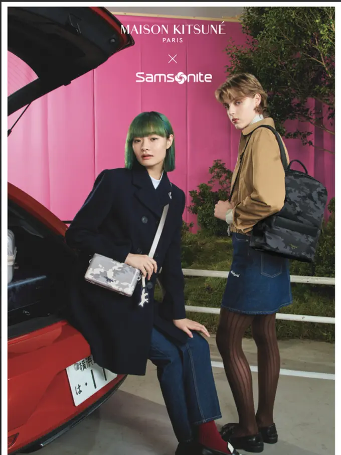 Maison Kitsuné x Samsonite