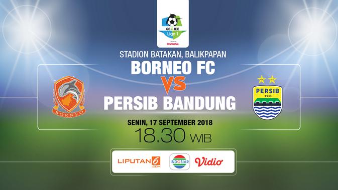 Live Streaming Indosiar Borneo FC Vs Persib Bandung