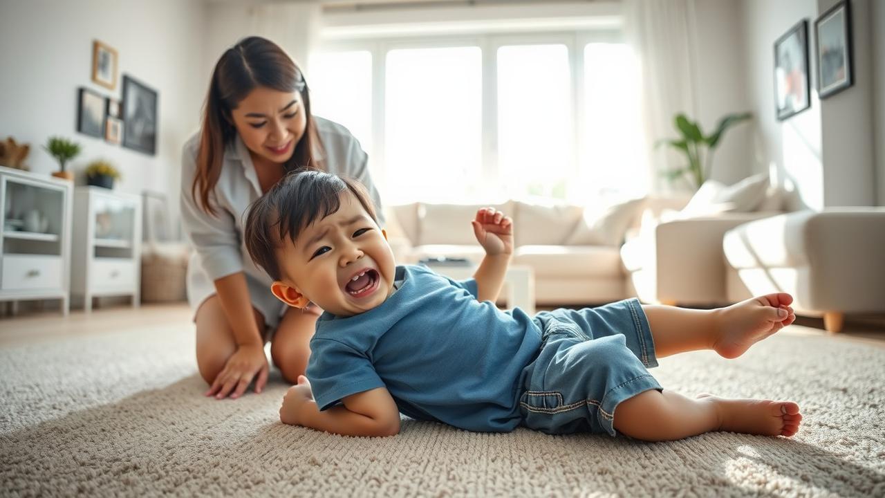 tips menghadapi anak tantrum
