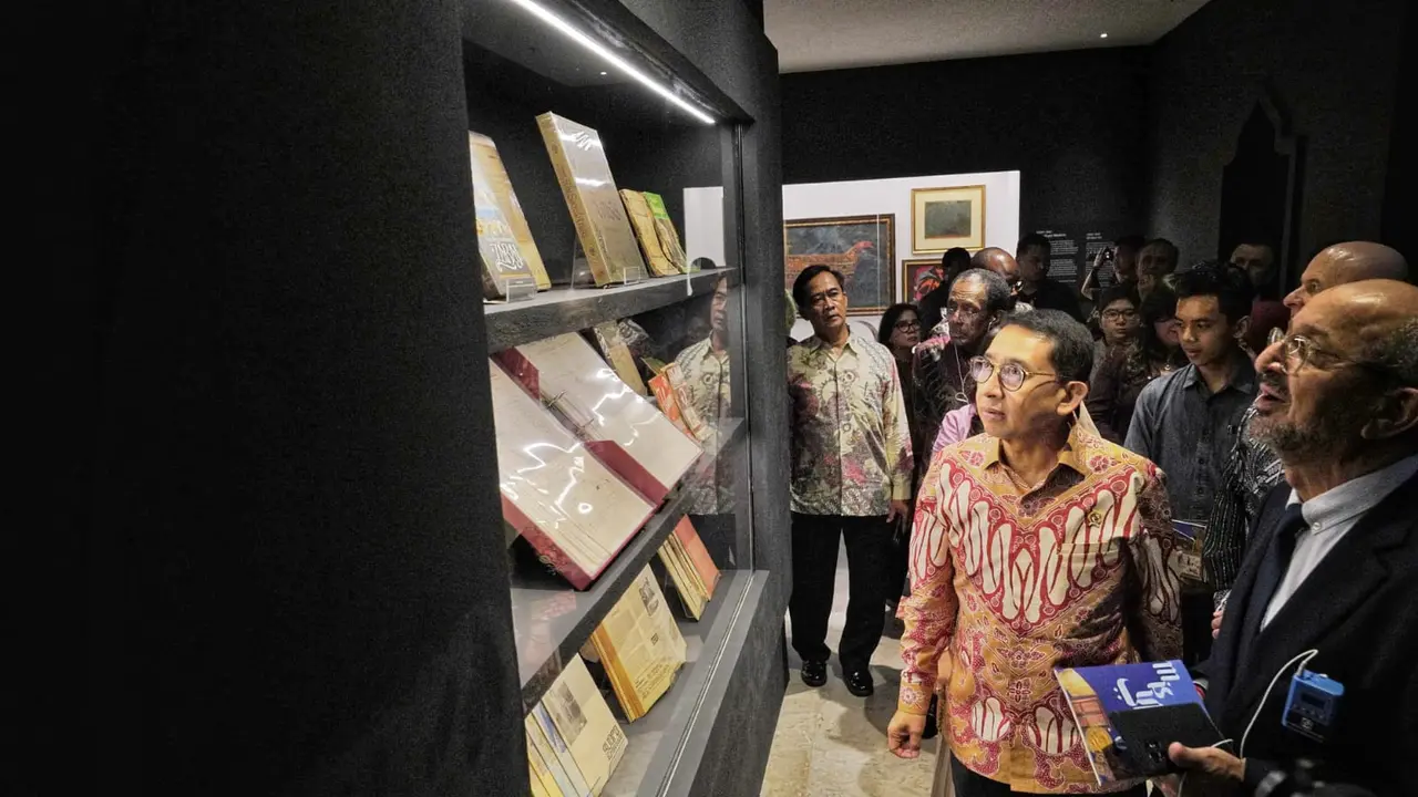 Menteri Kebudayaan Fadli Zon di Museum Nasional Indonesia, Jakarta, Kamis, 17 April 2025 (Istimewa)