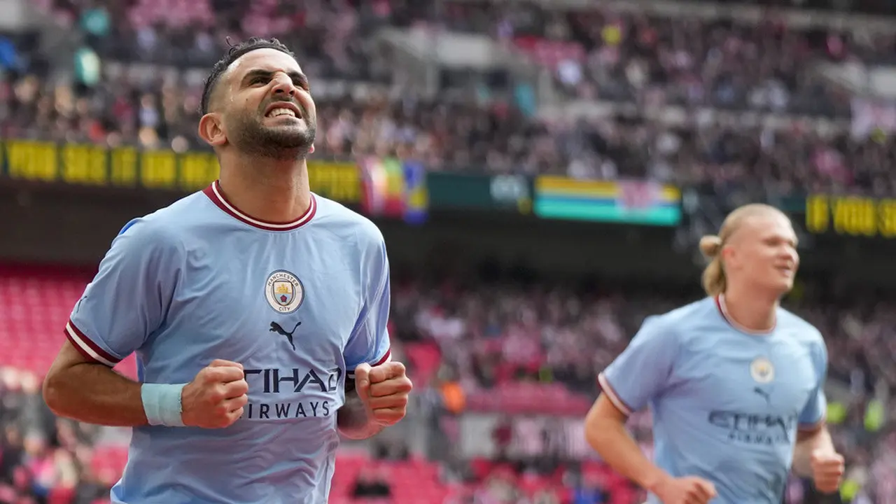 Riyad Mahrez, Man City, Piala FA