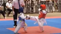 Jan Ethes, Cucu Jokowi meraih medali emas dalam kompetisi junior Taekwondo